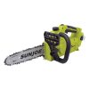 Sun Joe 24-Volt Cordless 10-inch chainsaw.