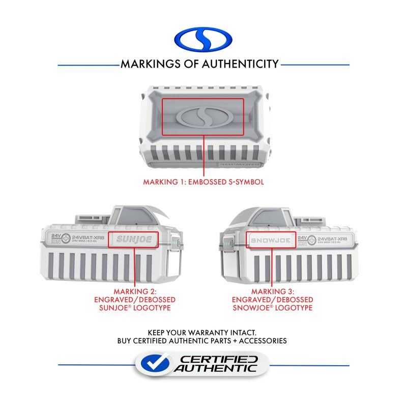 24VBAT XR8 MarkingsOfAuthenticity
