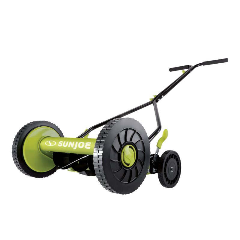 Sun Joe 14-inch Manual Reel Lawn Mower.